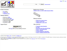 Tablet Screenshot of peeron.com